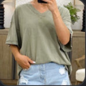 Talulah Brooke Washed Cotton Tee